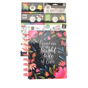 The Happy Planner Assorted Bundle with Planner and Stickers Lot